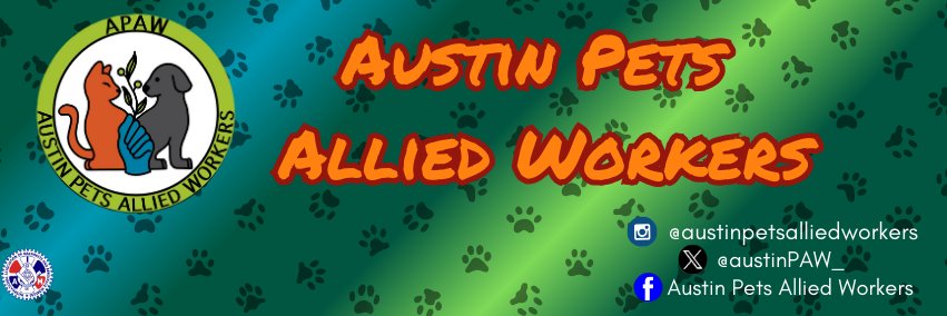Austin Pets Allied Workers (APAW) banner