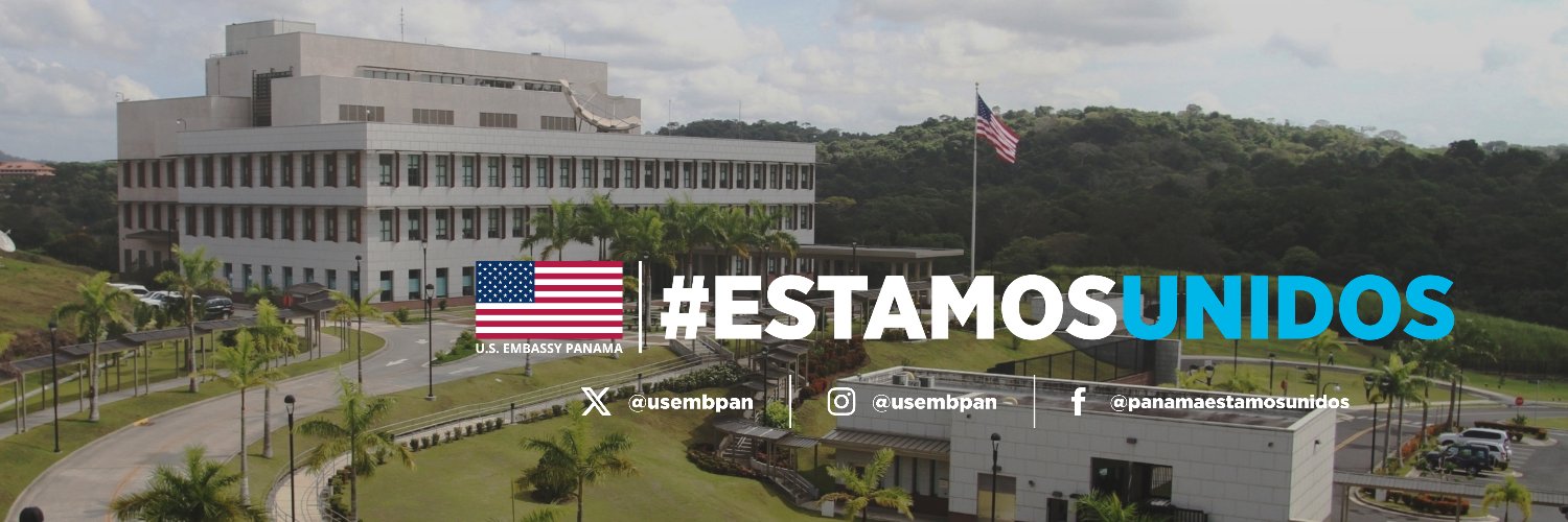 U.S. Embassy Panama's banner