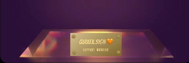Quixex.sign🧡👀 banner