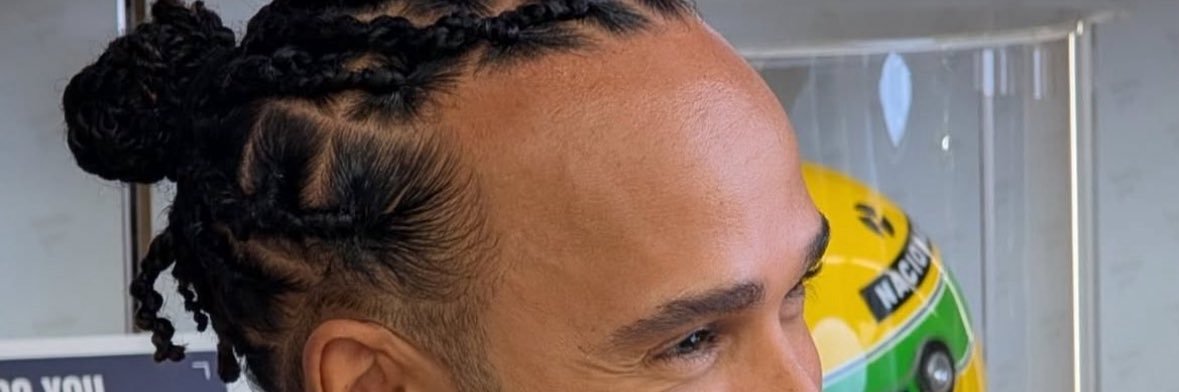 Ruby Ferrari Bae 💜 Lewis Hamilton💛 banner