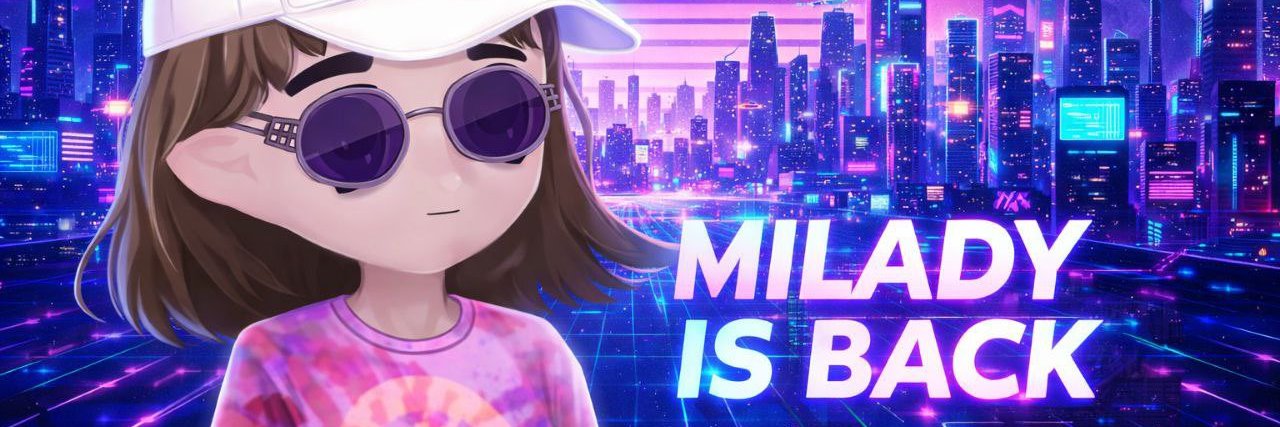 Vitalik Milady #9286 banner