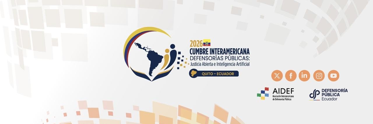 Defensoría Pública del Ecuador banner