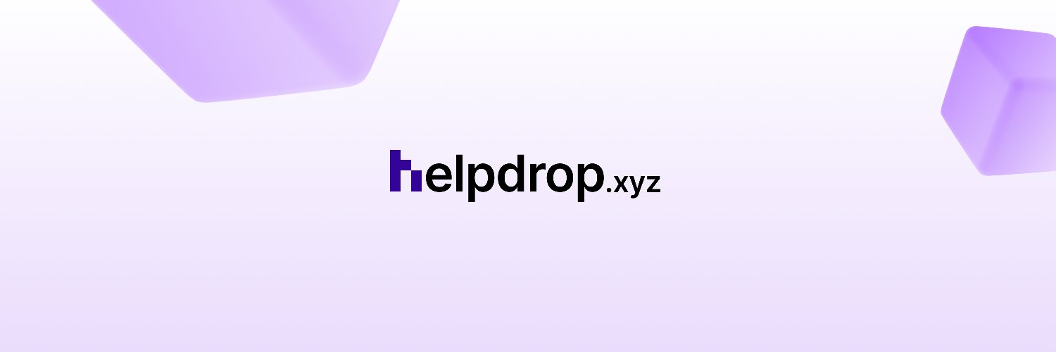 helpdrop banner