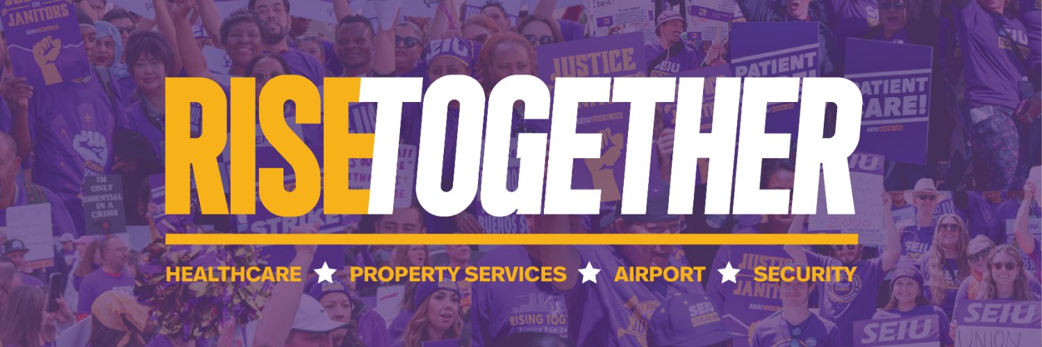 SEIU Local 105 banner