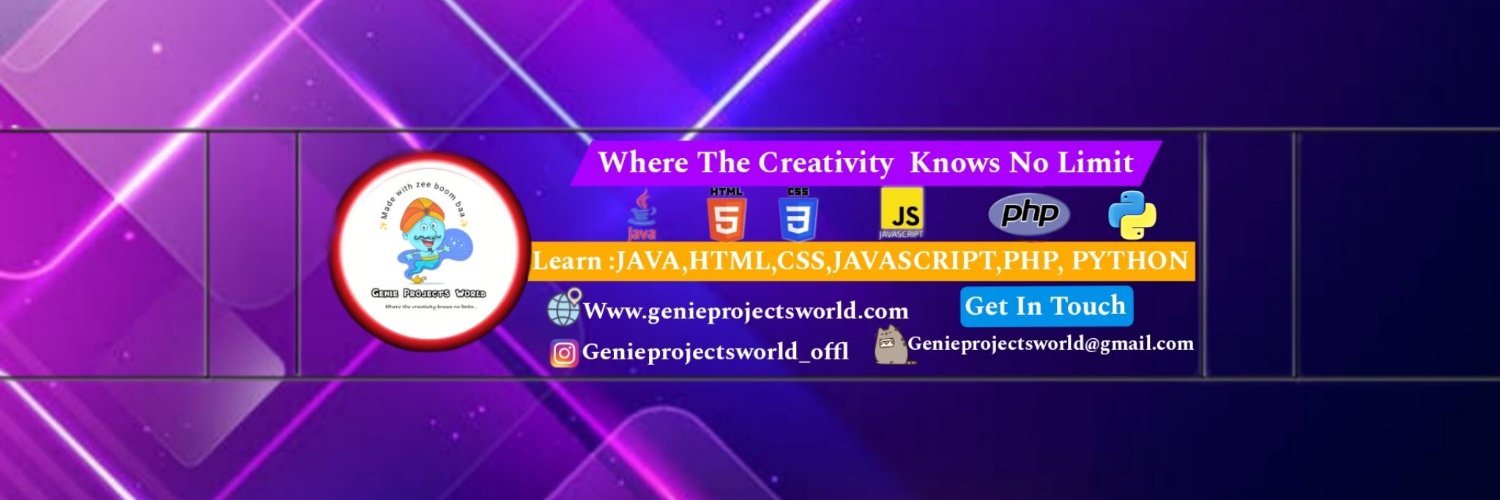 Genie Projects World banner