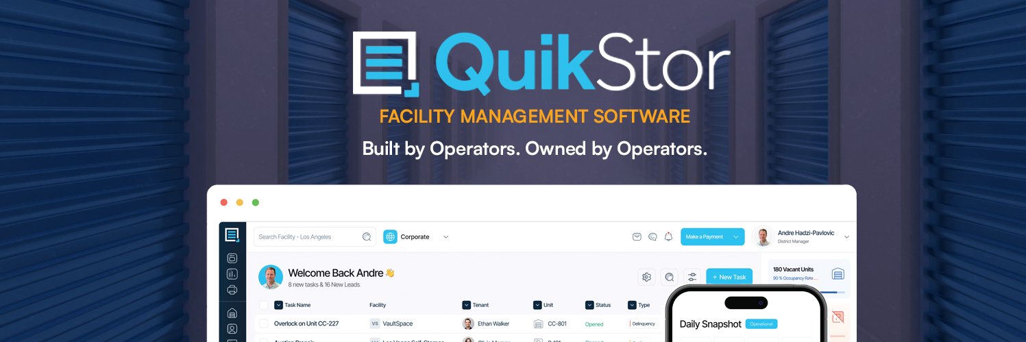 QuikStor's profile banner image