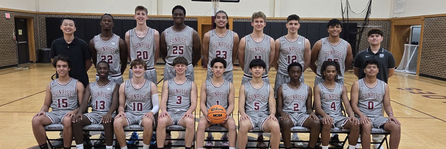 Sunrise Varsity Boys Basketball banner