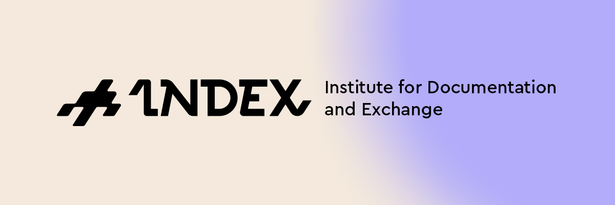 INDEX: Institute for Documentation and Exchange banner