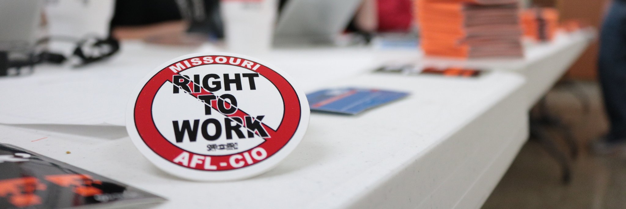 Missouri AFL-CIO's banner