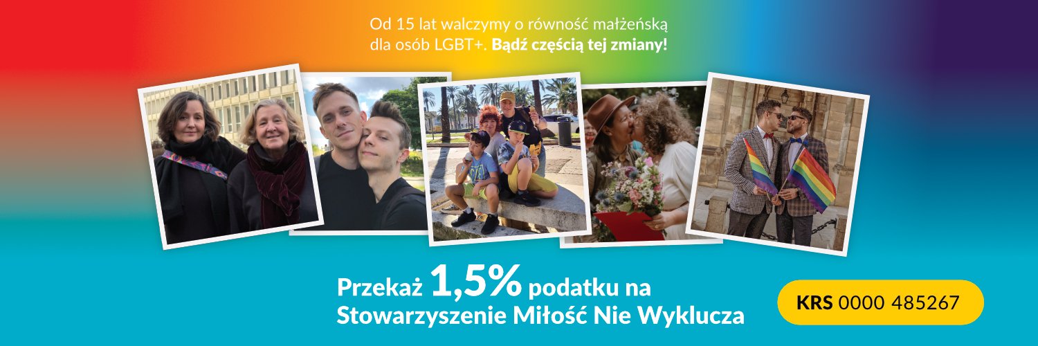 Miłość Nie Wyklucza 🏳️‍🌈 banner