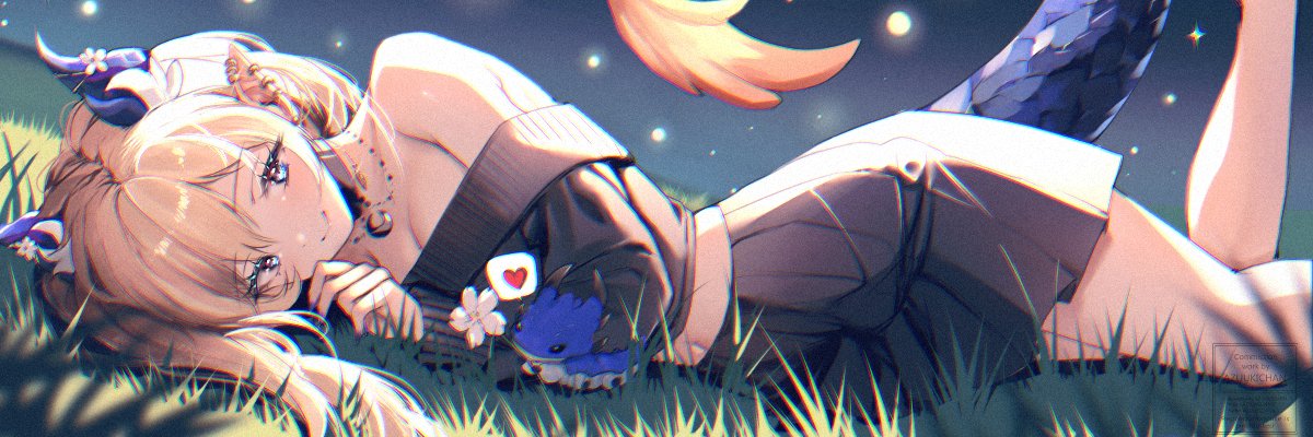 Estelidae🌼🐛 Dragon VTuber banner