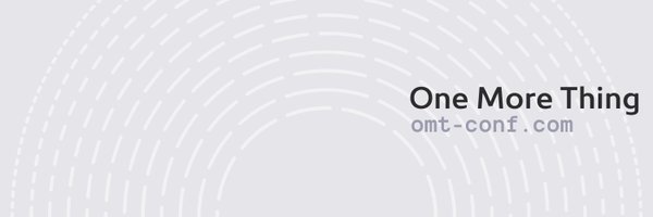 omt_conf Profile Banner