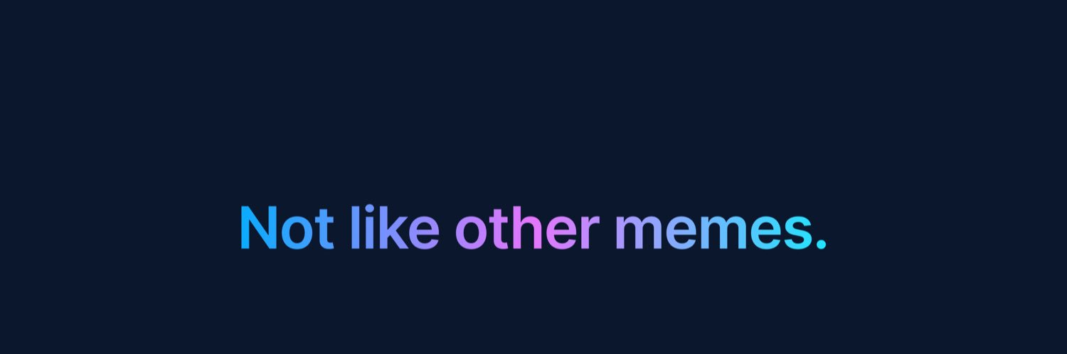 Not Meme banner