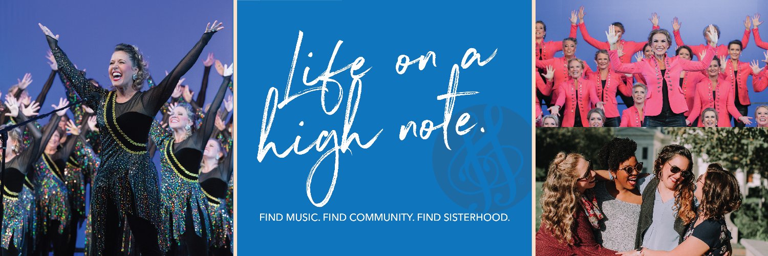 Sweet Adelines International banner