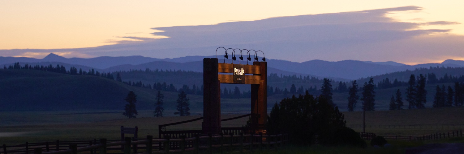 Paws Up Montana banner