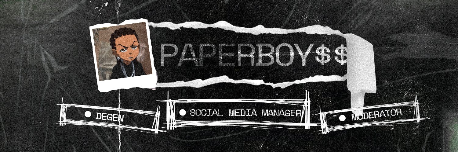 PAPERBOY $$ ✌️'s banner