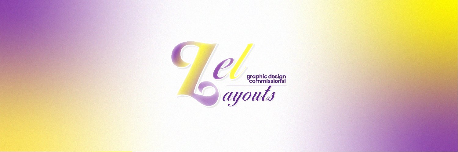 zel ✧ graphic design comms banner