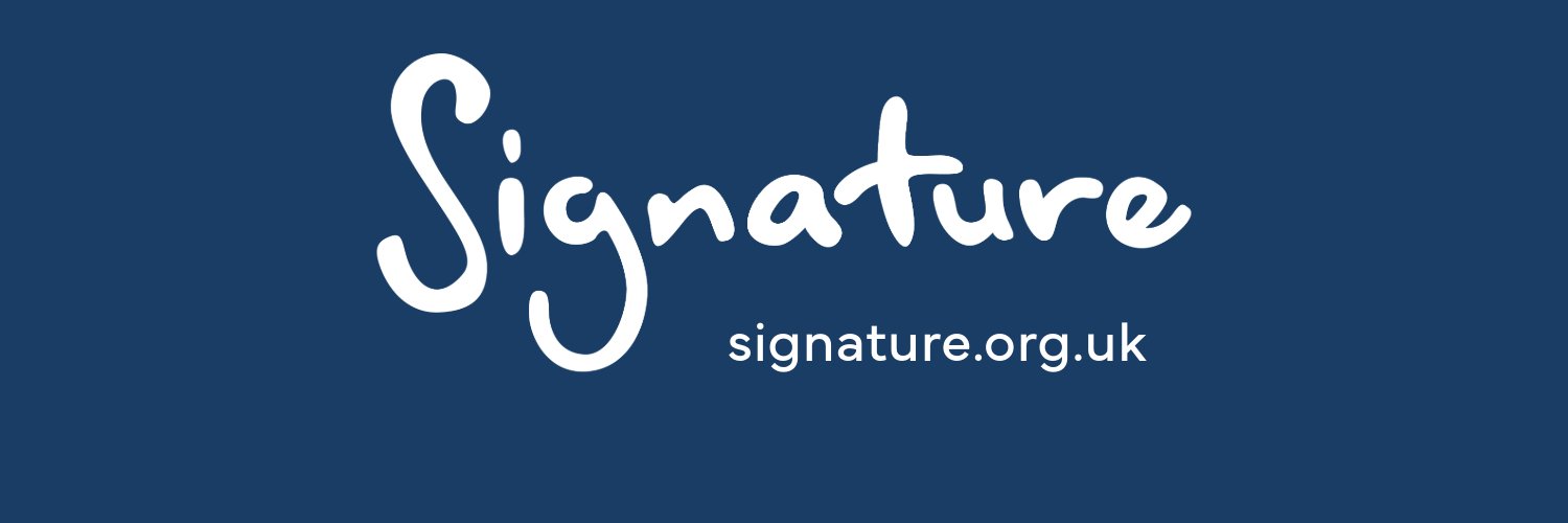 Signature banner