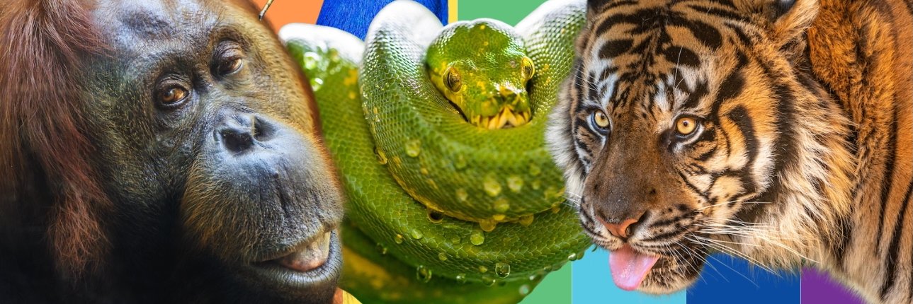 Los Angeles Zoo's banner