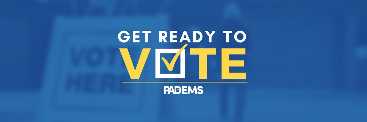 VoteBluePA banner