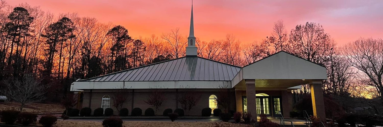 Tumbling Shoals Baptist Church's banner