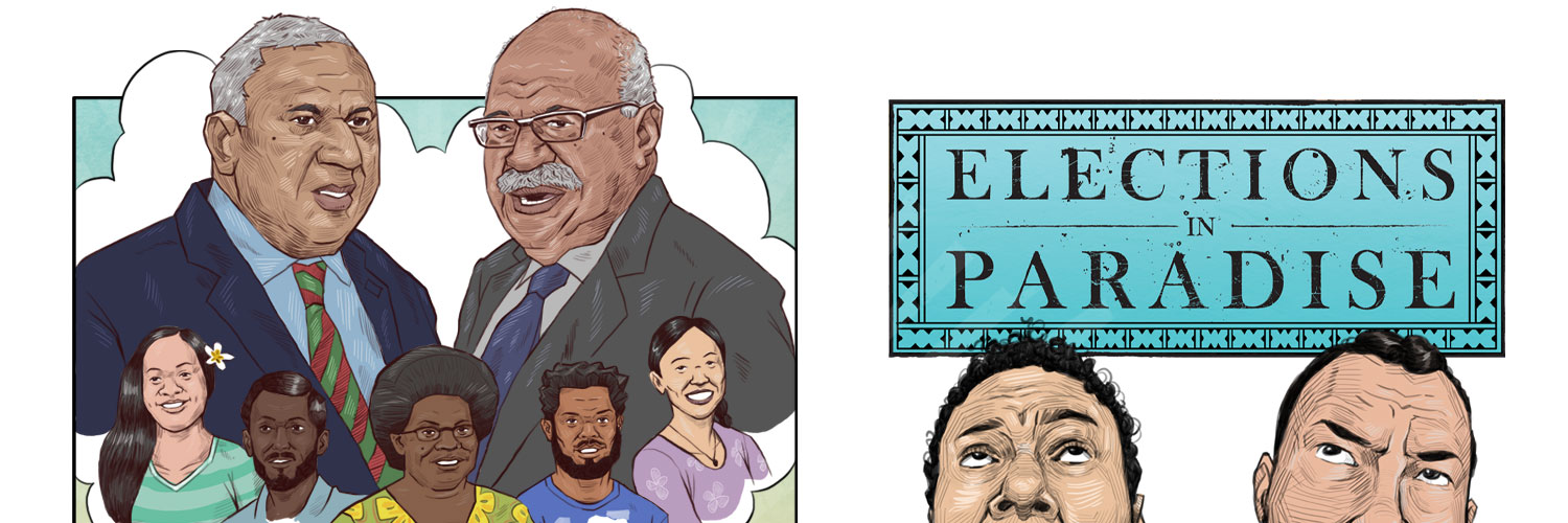 Elections in Paradise Film banner