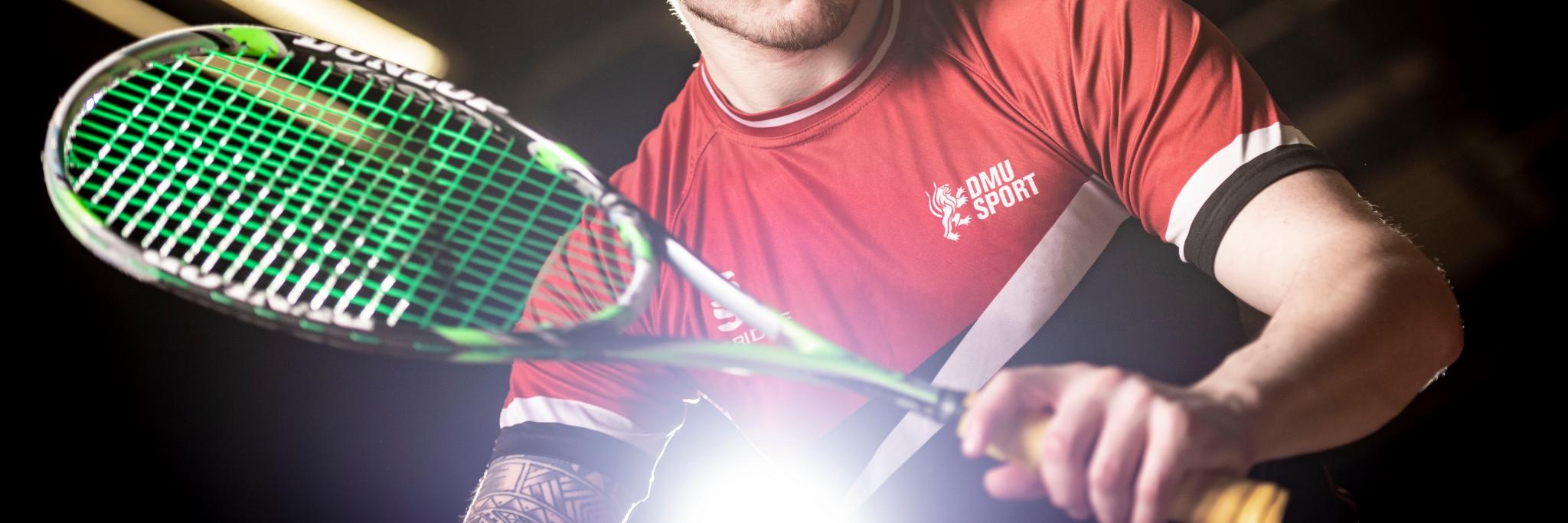DMU Squash banner