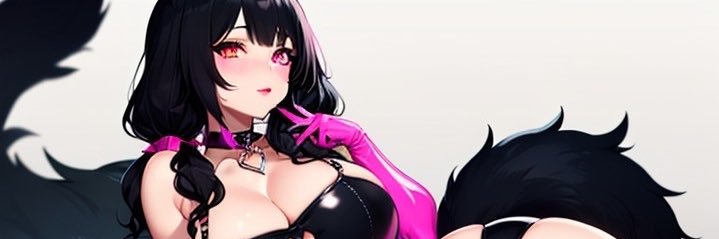 Verna, Goth Wolf-Girl banner
