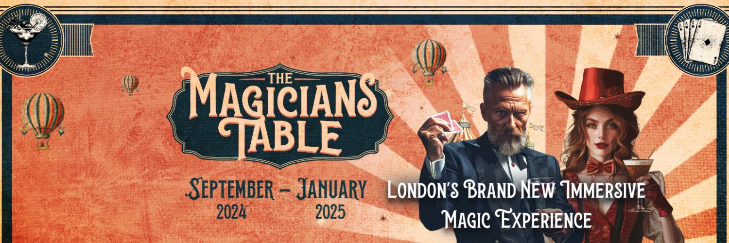 The Magicians Table LDN banner