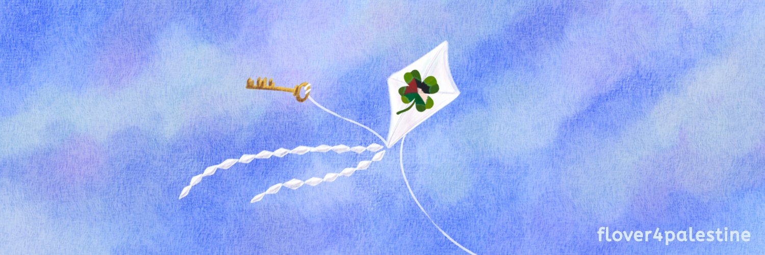 flover4Palestine's banner