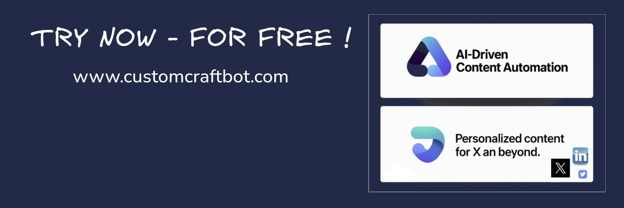 CustomCraftBot's profile banner image