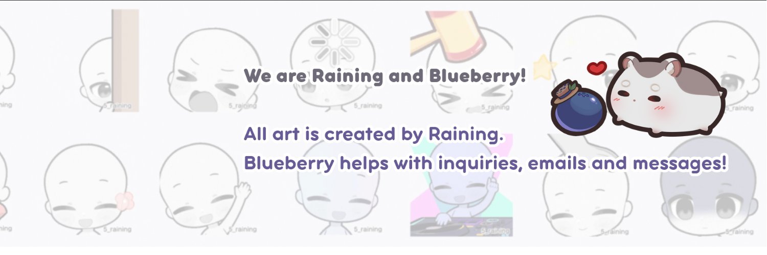 Raining｜Practicing Live2D's banner