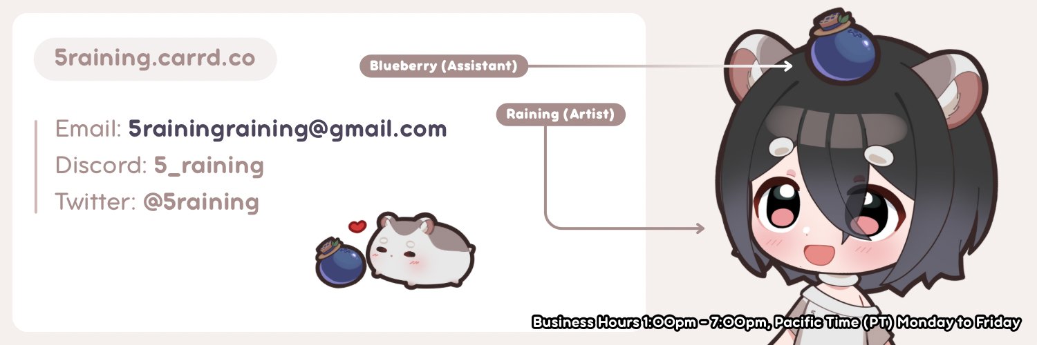 Raining下雨 banner