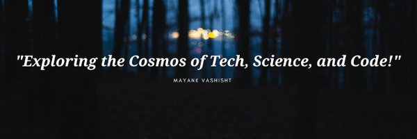 mayankvashishtt Profile Banner