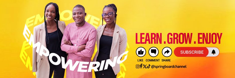 Springboard Channel banner