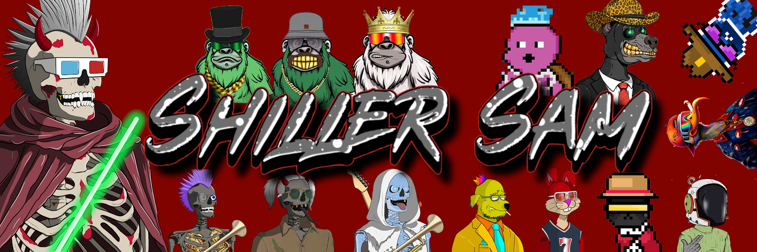 Shiller Sam's banner