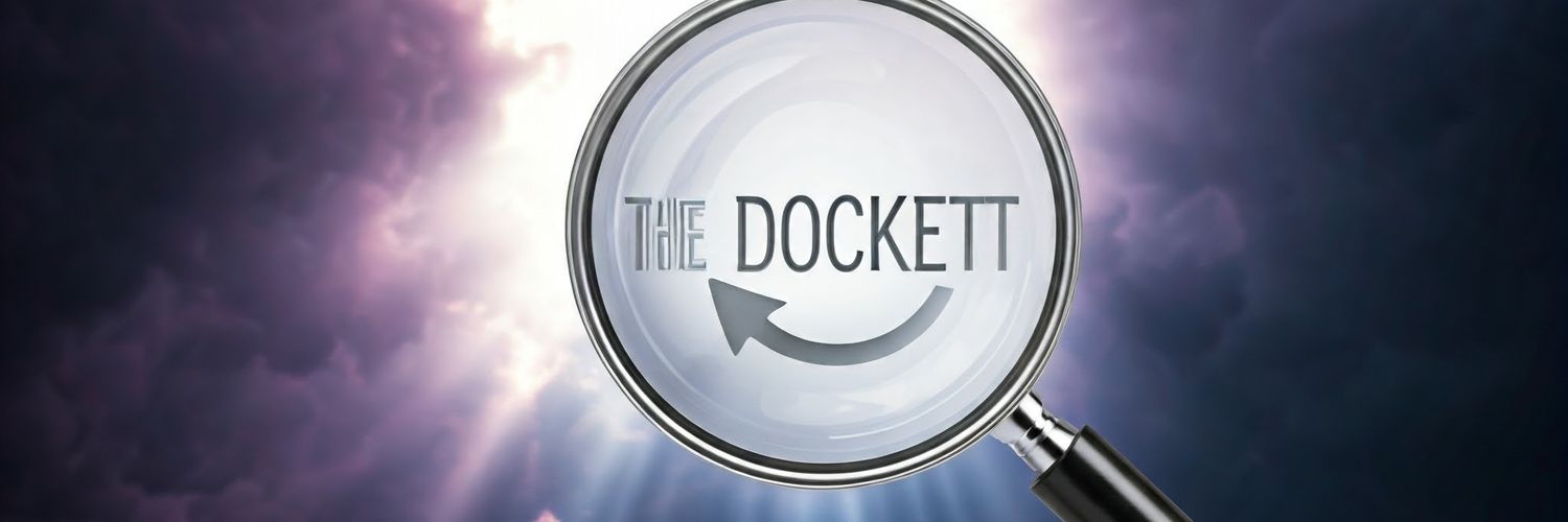 The Docket banner