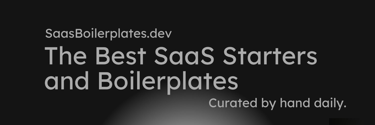 saasboilerplates's banner