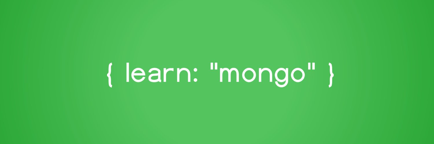 Learn MongoDB banner