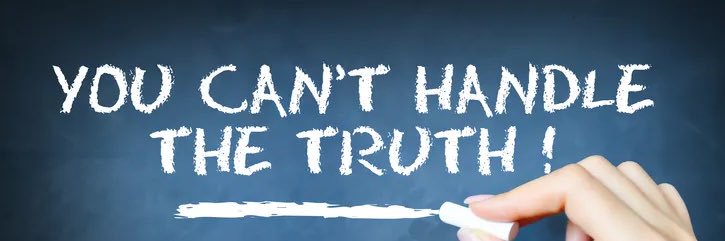 The Truth Hurts banner