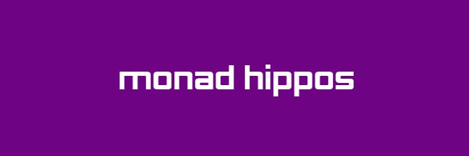 Monad Hippos banner
