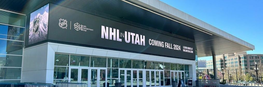 Utah Hockey Foam Finger banner