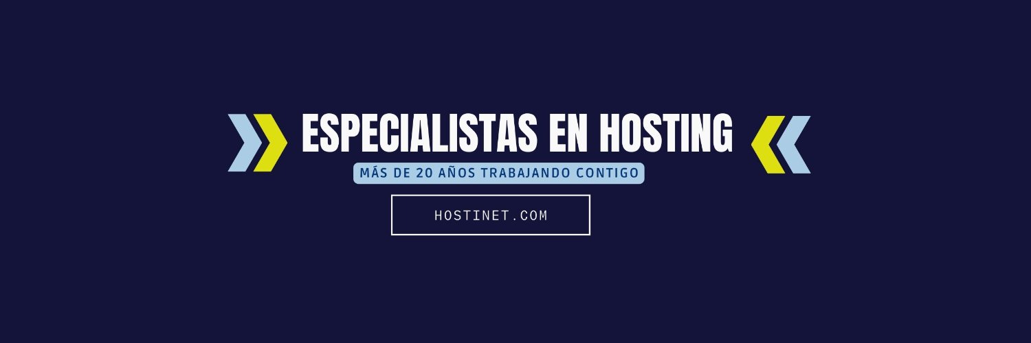 Hostinet's profile banner image