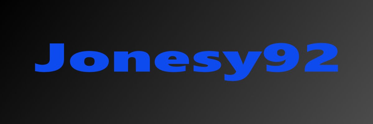 MrJonesy92's profile banner image