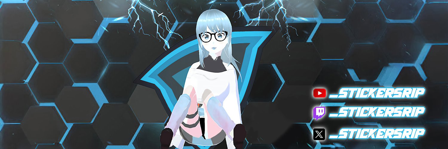 StickersRIP vtuber banner