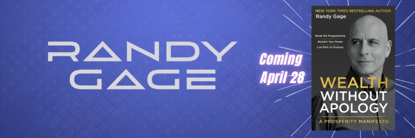 Randy Gage banner