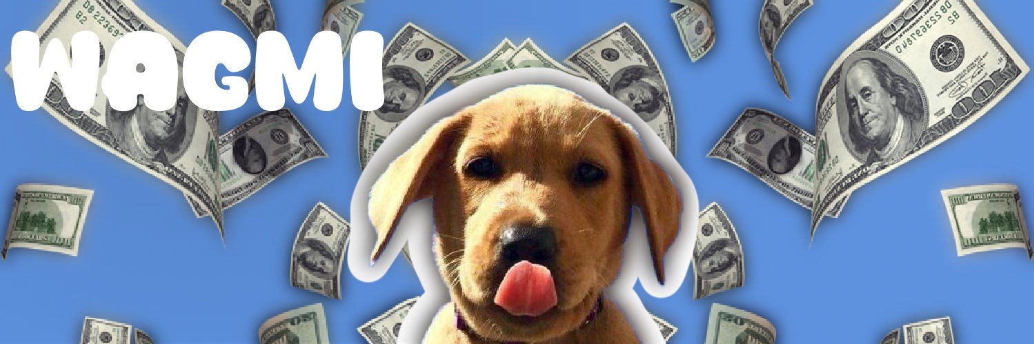 Wagmi Dog banner