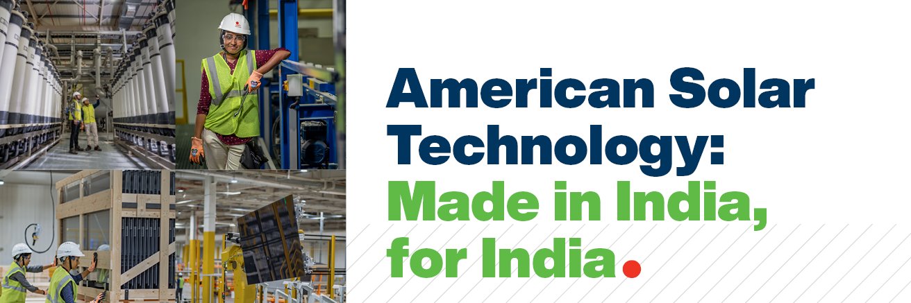 First Solar India banner