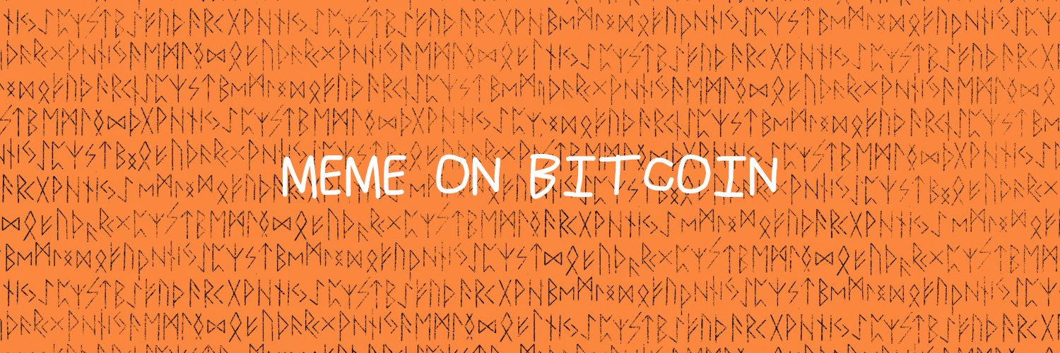 MEME•ON•BITCOIN banner