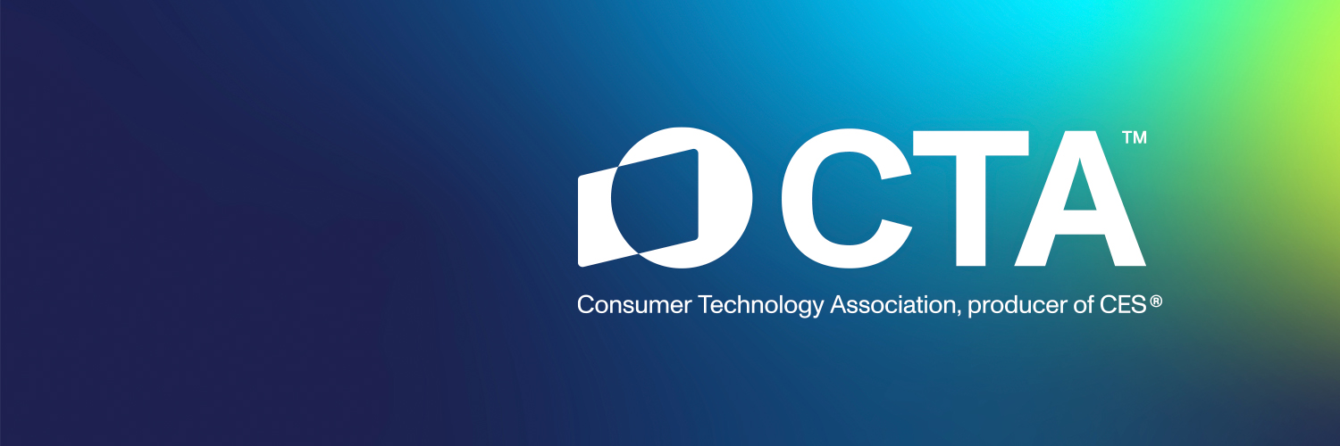 Consumer Tech Association's banner